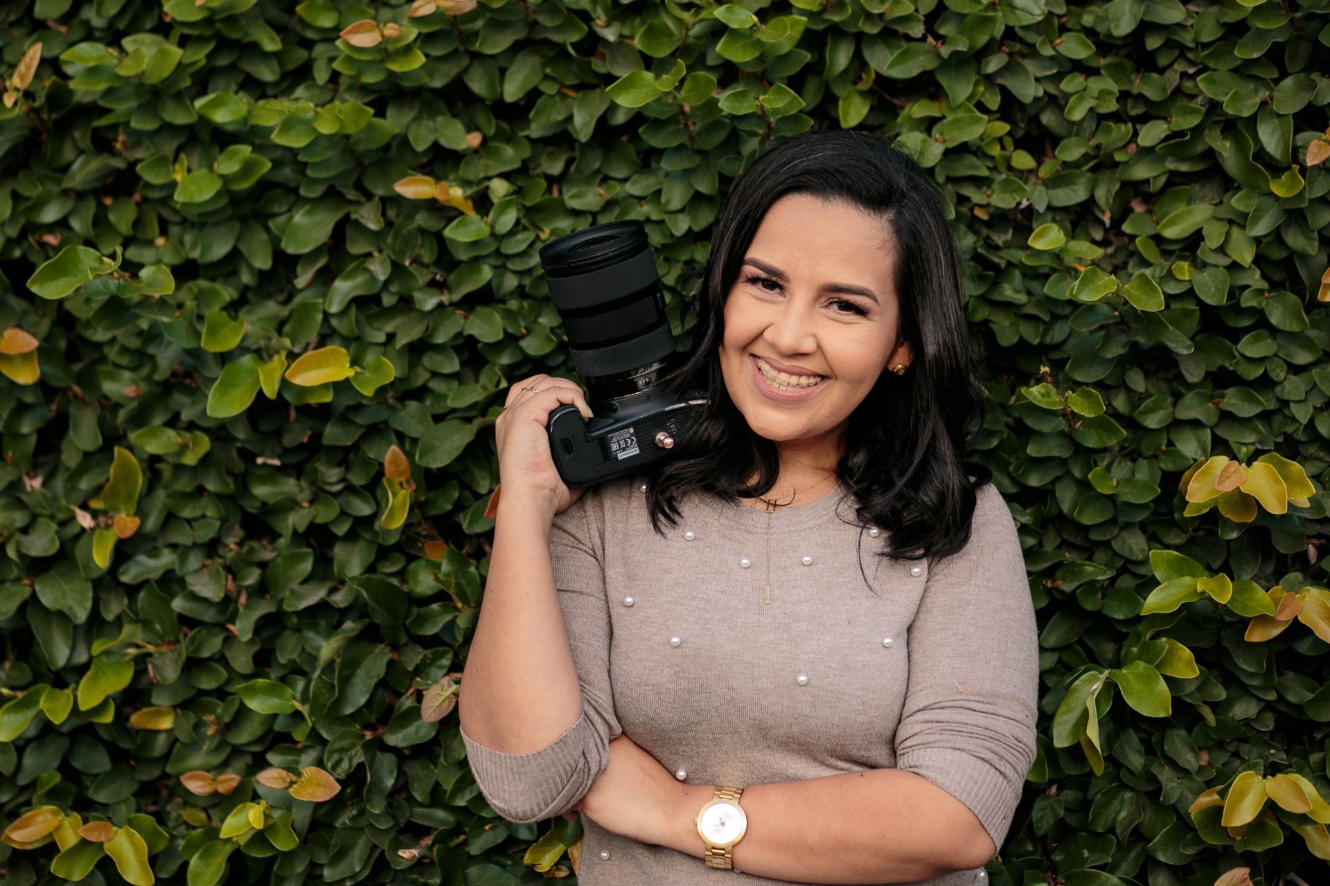 Foto do Sobre de Daniella Pinheiro - Fotografia newborn - Caruaru